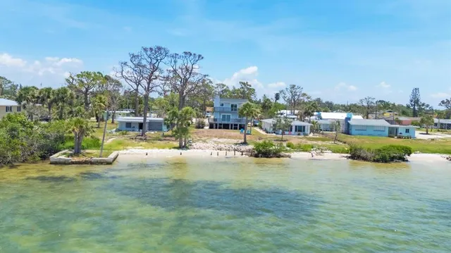 a view of an ocean with city view