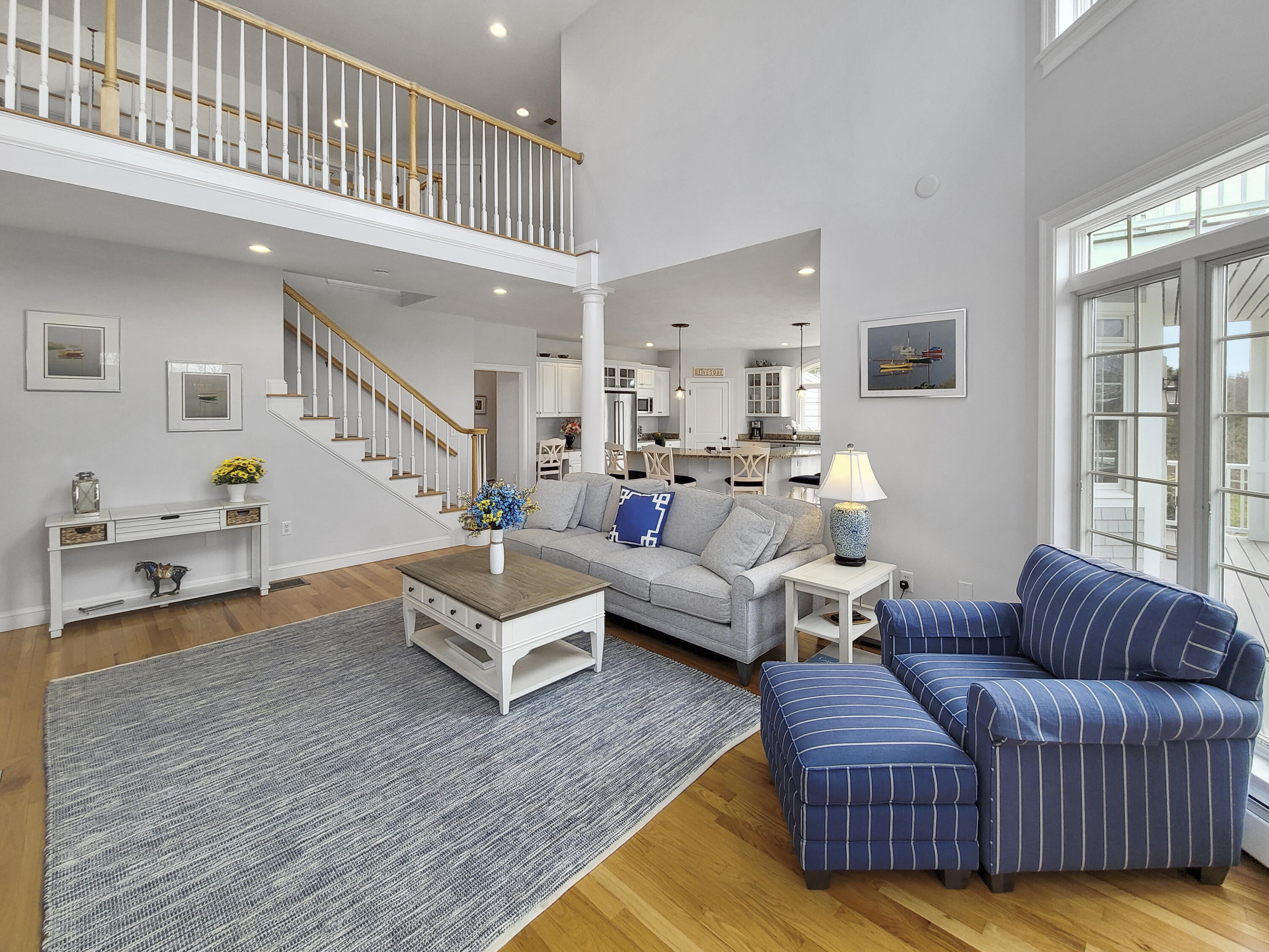 215 Cairn Ridge Road East Falmouth, MA 02536 - Photo 16 of 60 a living room with furniture or couch and a wooden floor