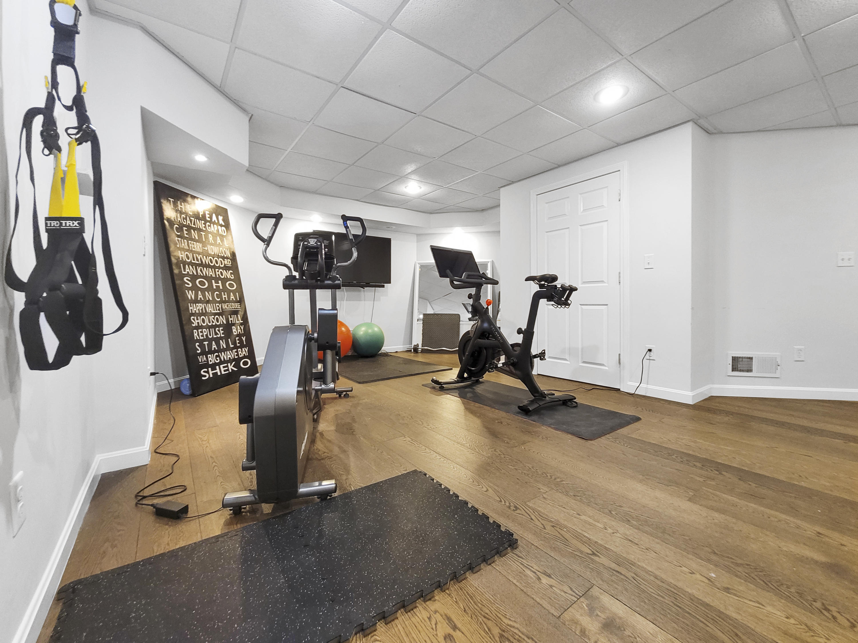 215 Cairn Ridge Road East Falmouth, MA 02536 - Photo 45 of 60 a view of a room with gym equipment