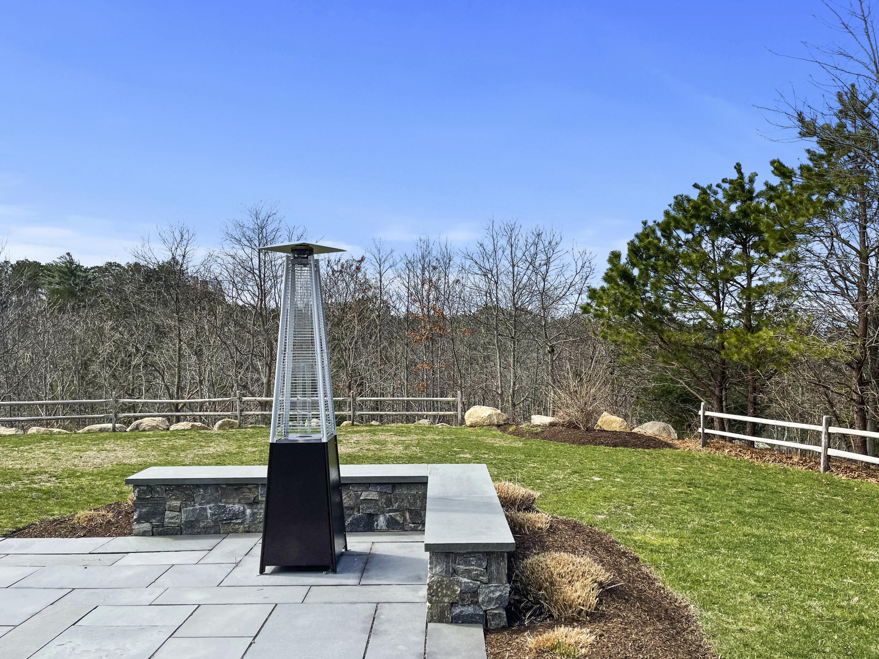215 Cairn Ridge Road East Falmouth, MA 02536 - Photo 50 of 60 a view of a garden with sitting area