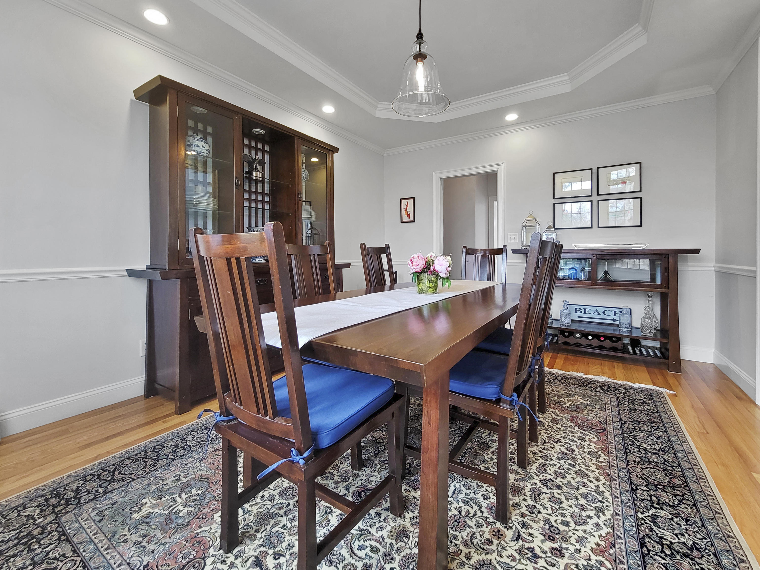 215 Cairn Ridge Road East Falmouth, MA 02536 - Photo 7 of 60 a view of a dining room with furniture