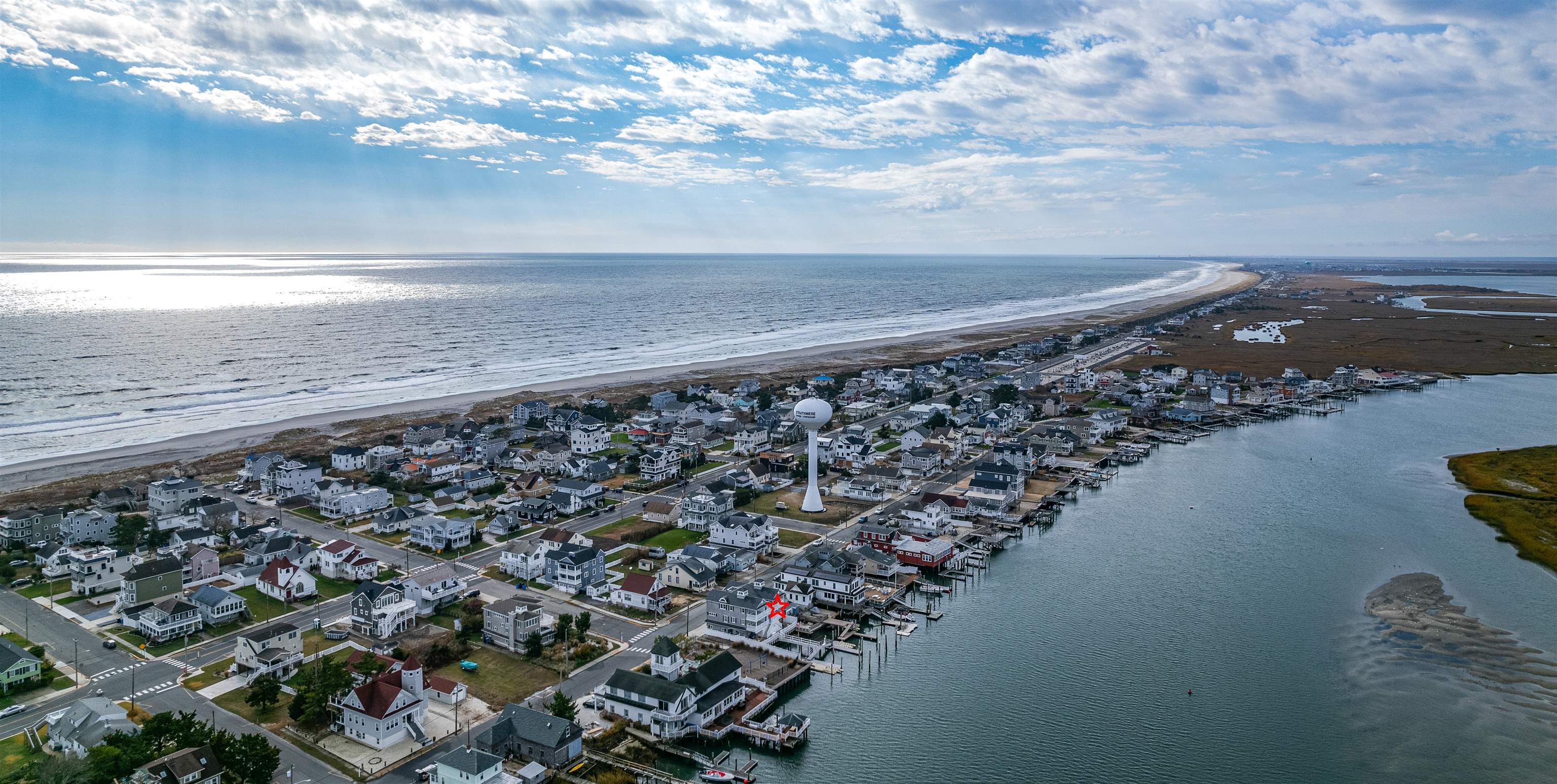 204 South Bayview, Unit SOUTH Strathmere, NJ 08248 - Photo 20 of 21 a view of outdoor space and ocean view