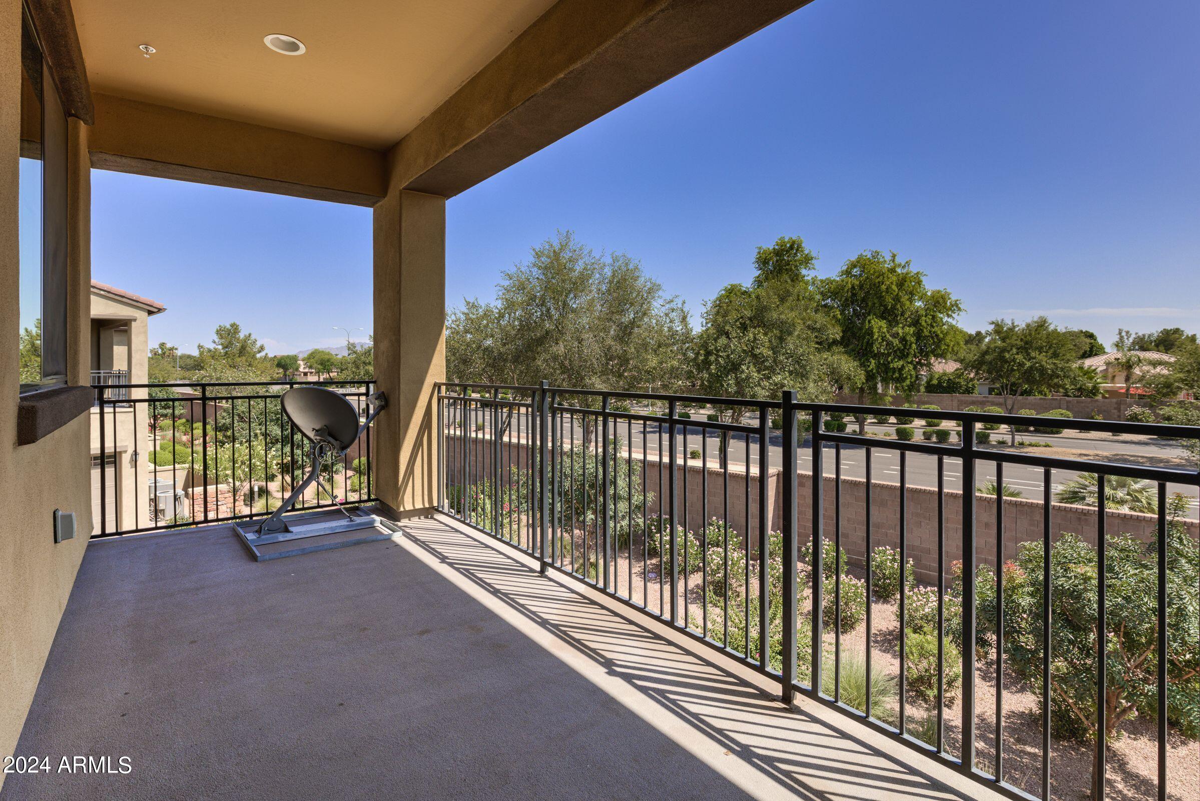 4777 South Fulton Ranch Boulevard, Unit 2066 Chandler, AZ 85248 - Photo 32 of 46 a view of balcony with furniture
