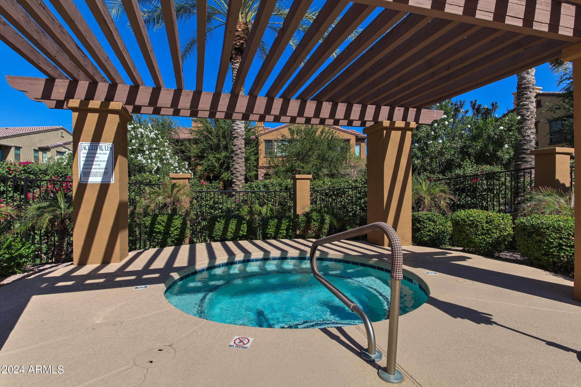 4777 South Fulton Ranch Boulevard, Unit 2066 Chandler, AZ 85248 - Photo 34 of 46 a view of a backyard
