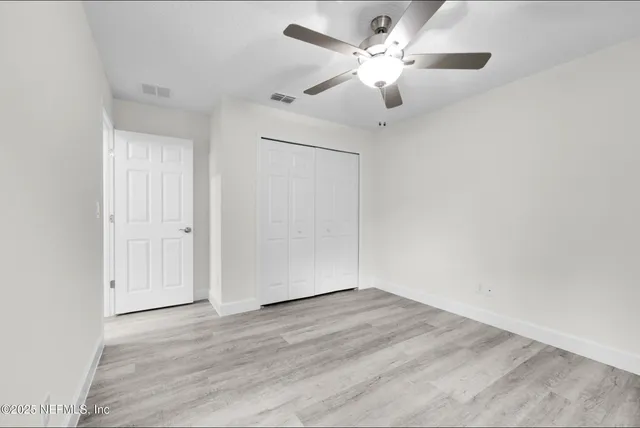 wooden floor in an empty room