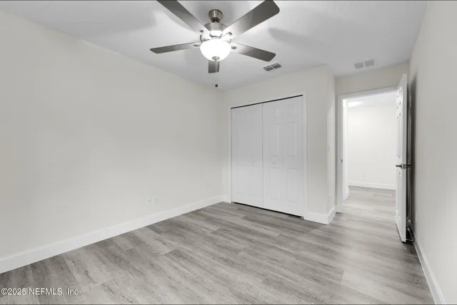 wooden floor in an empty room
