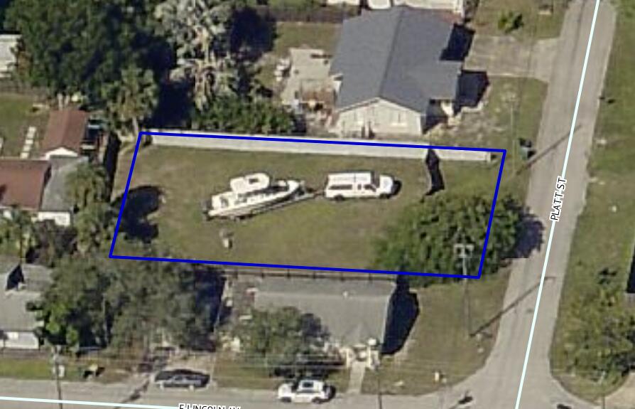 an aerial view of swimming pool