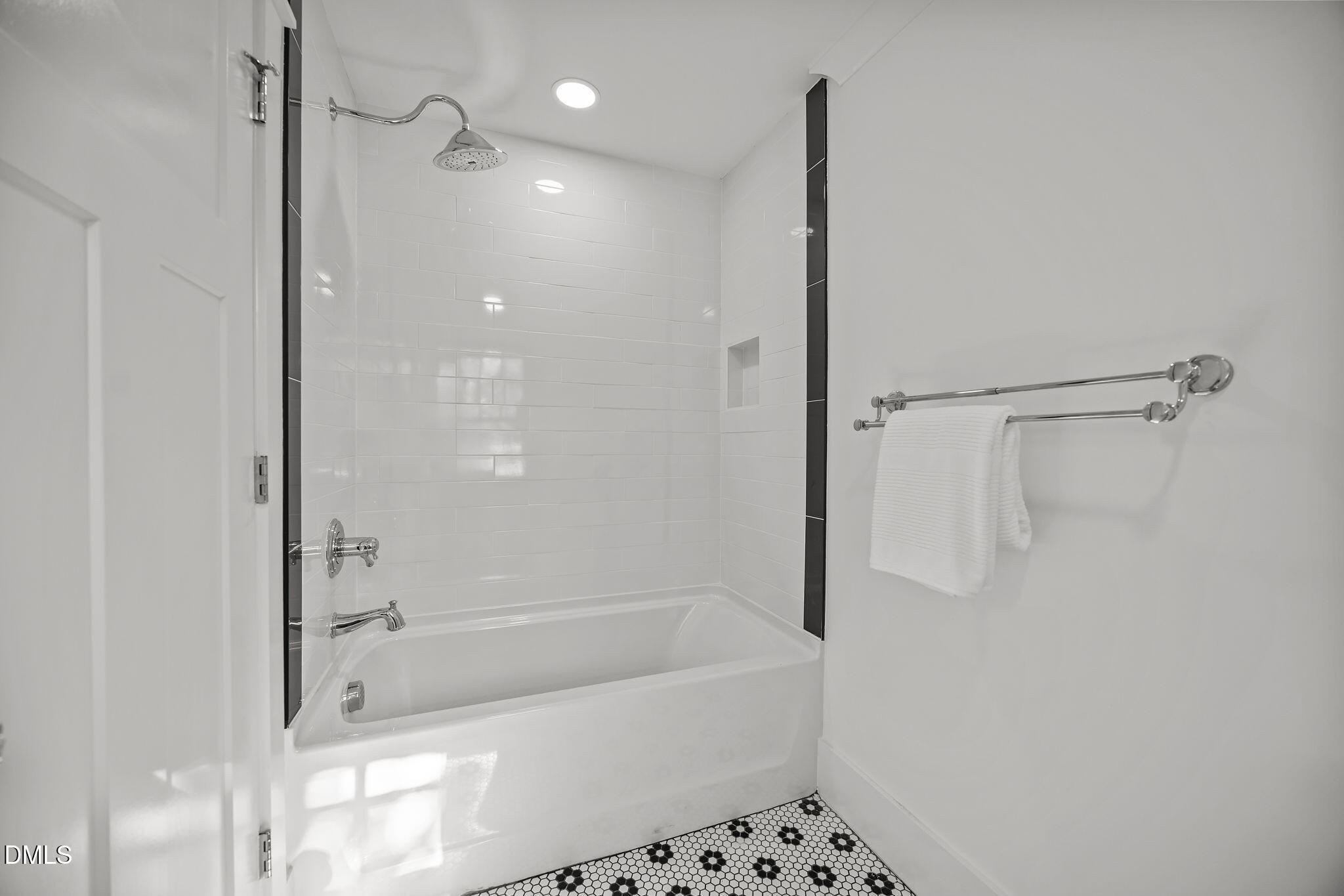 1710 Fairview Road Raleigh, NC 27608 - Photo 29 of 44 a bathroom with a bathtub and a shower