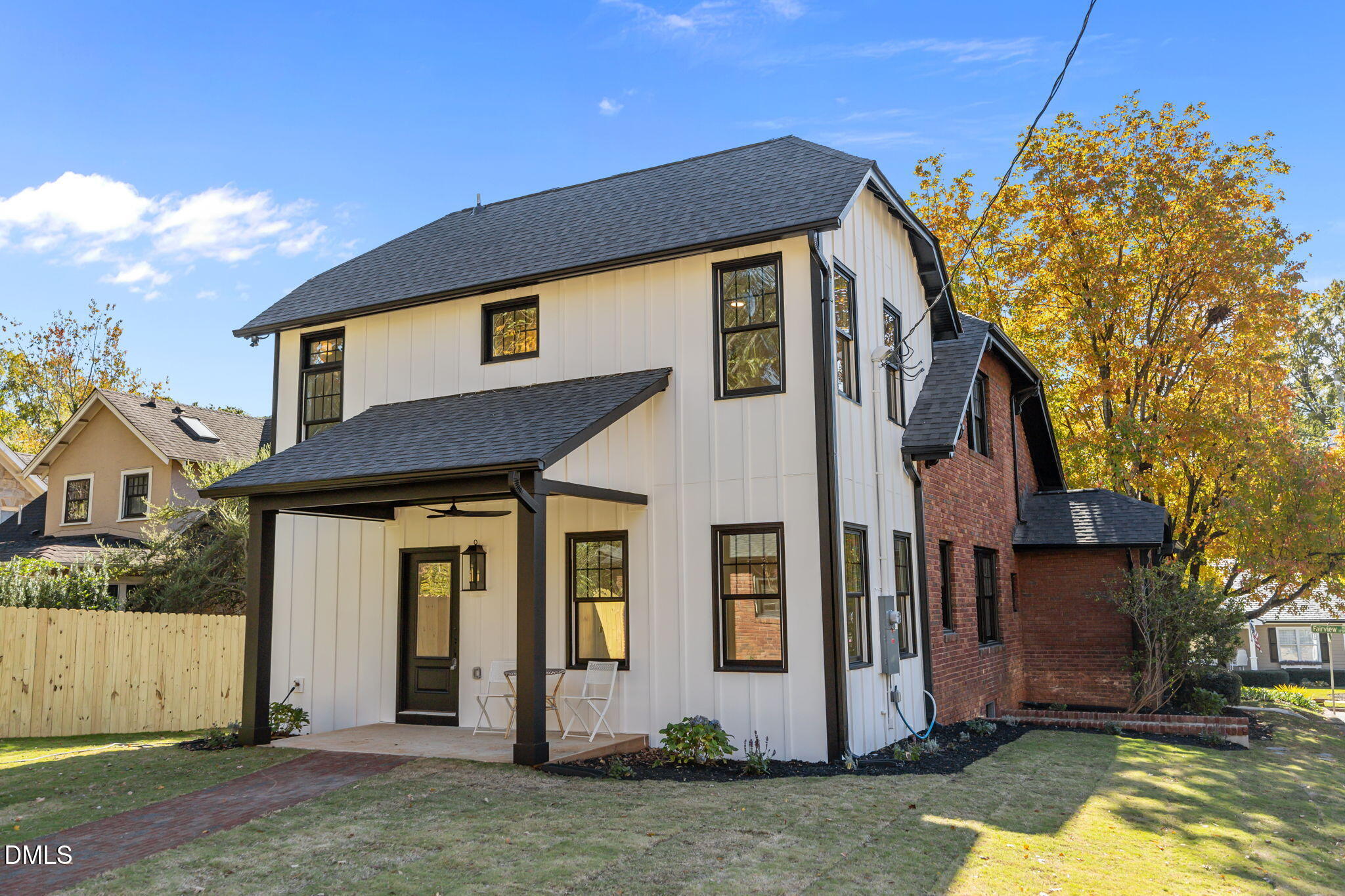 1710 Fairview Road Raleigh, NC 27608 - Photo 4 of 44 a front view of a house with a yard