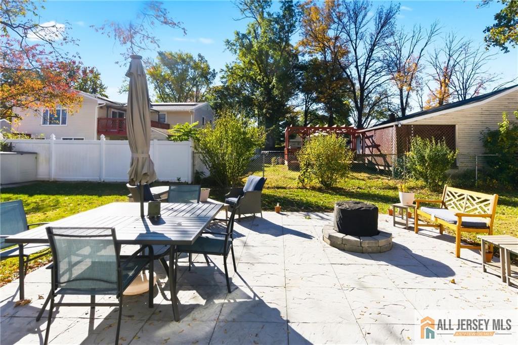 286 William Street Piscataway, NJ 08854 - Photo 17 of 23 a view of outdoor space yard swimming pool and patio