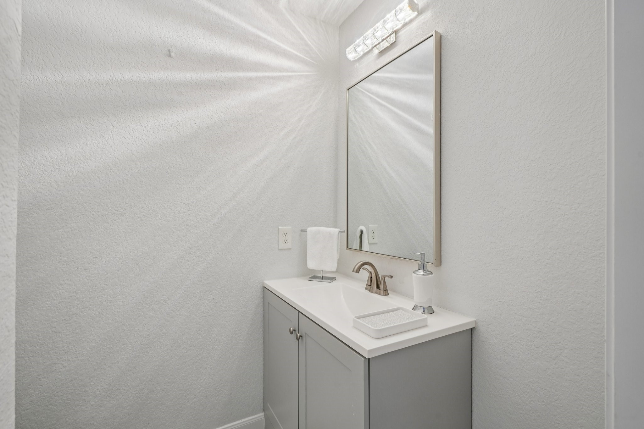 90 Panterra Way Spring, TX 77382 - Photo 14 of 43 a bathroom with a sink and a mirror