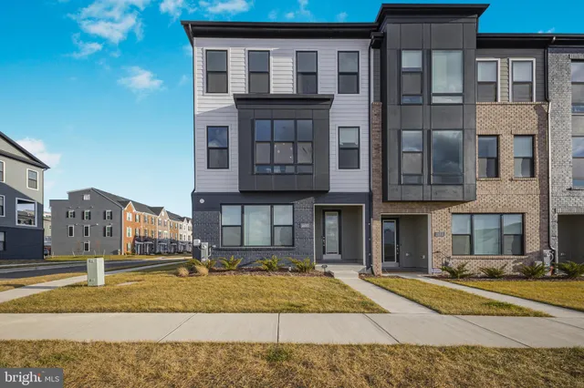 a front view of a building