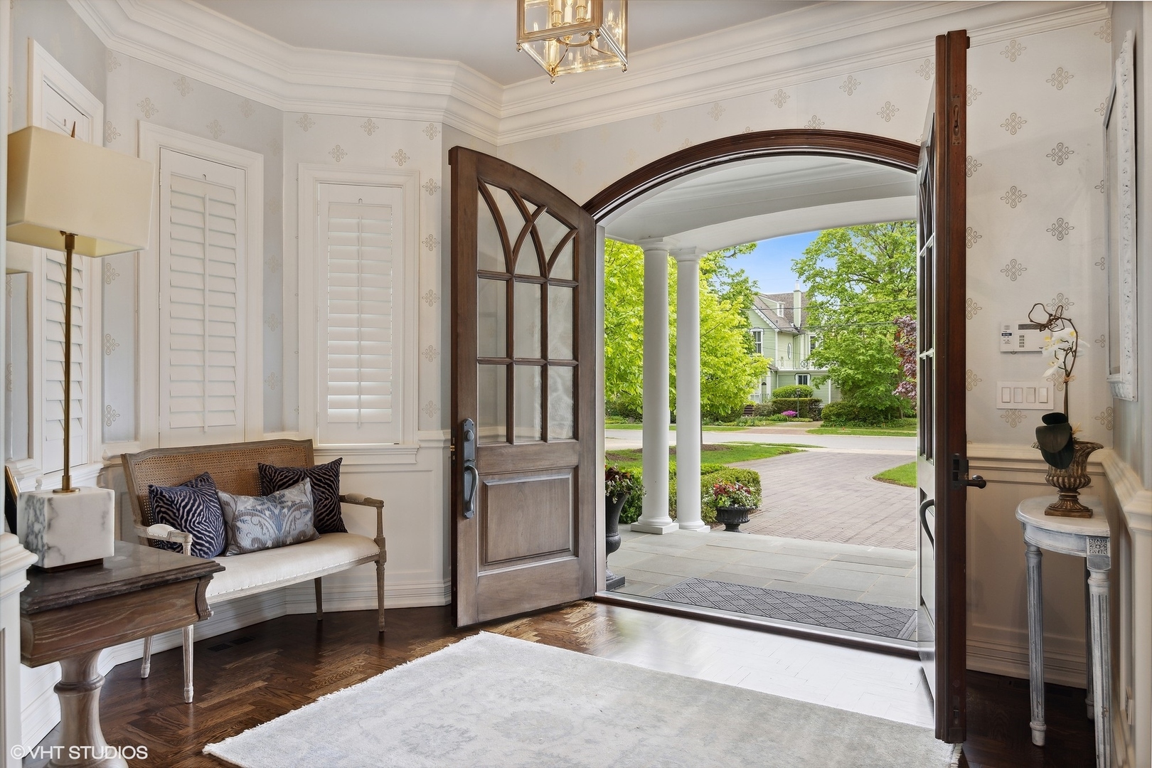 339 Linden Street Winnetka, IL 60093 - Photo 4 of 69 a living room with furniture and a large window
