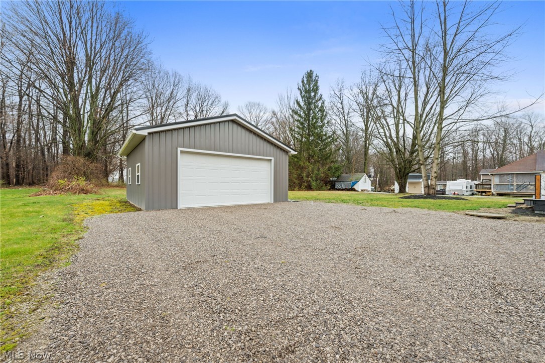 3679 Call Road Perry, OH 44081 - Photo 38 of 41 New Garage with a nice size yard