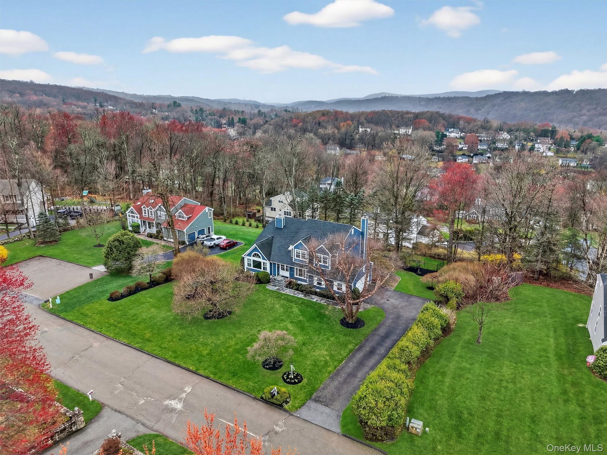 45 East Hill Road Cortlandt Manor, NY 10567 - Photo 43 of 48 a view of a city with a mountain