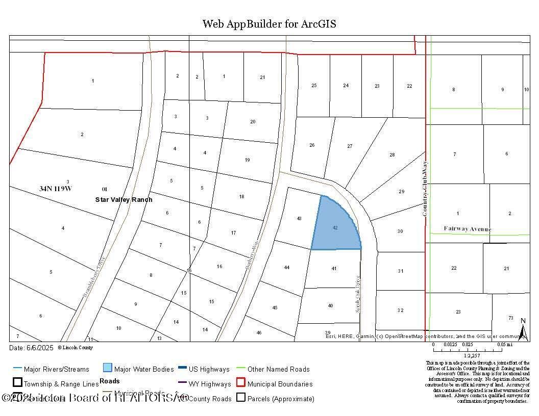 365 Scrub Oak Drive Star Valley Ranch, WY 83127 - Photo 12 of 12 GIS SCRUB OAK LOPT 42