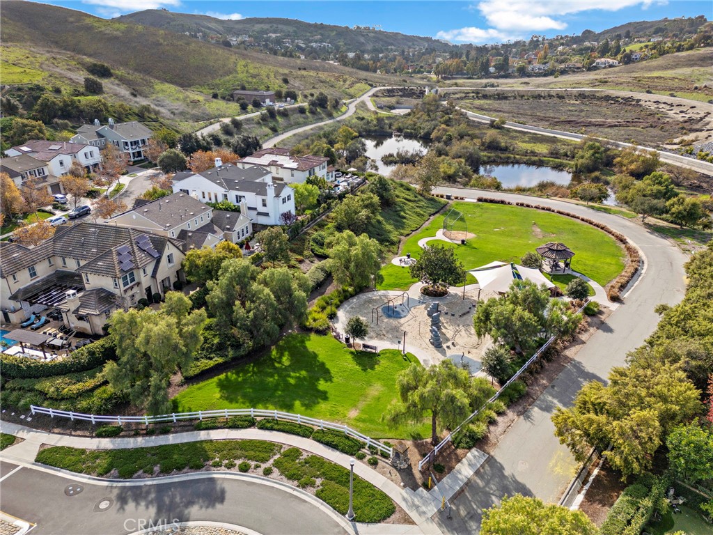 3 Eric Street Ladera Ranch, CA 92694 - Photo 28 of 35 an aerial view of a house with a swimming pool
