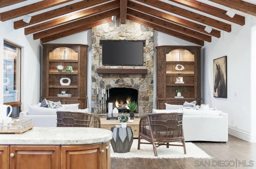 17864 Old Winemaster Way Poway, CA 92064 - Photo 11 of 22 a living room with furniture and a fireplace