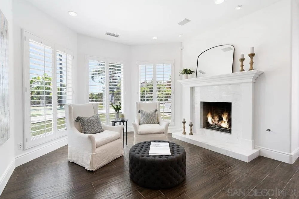 17864 Old Winemaster Way Poway, CA 92064 - Photo 13 of 22 a living room with furniture and a fireplace