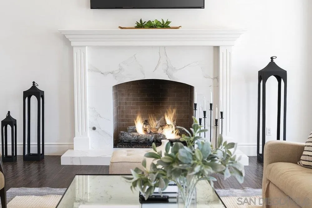 17864 Old Winemaster Way Poway, CA 92064 - Photo 5 of 22 a living room with furniture and a fireplace