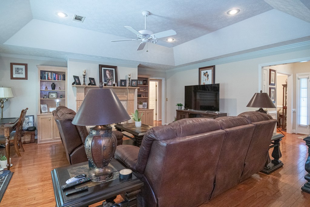 7386 Garrett Road Midland, GA 31820 - Photo 2 of 29 a living room with furniture and a flat screen tv