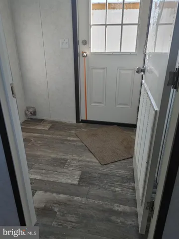 a view of front door