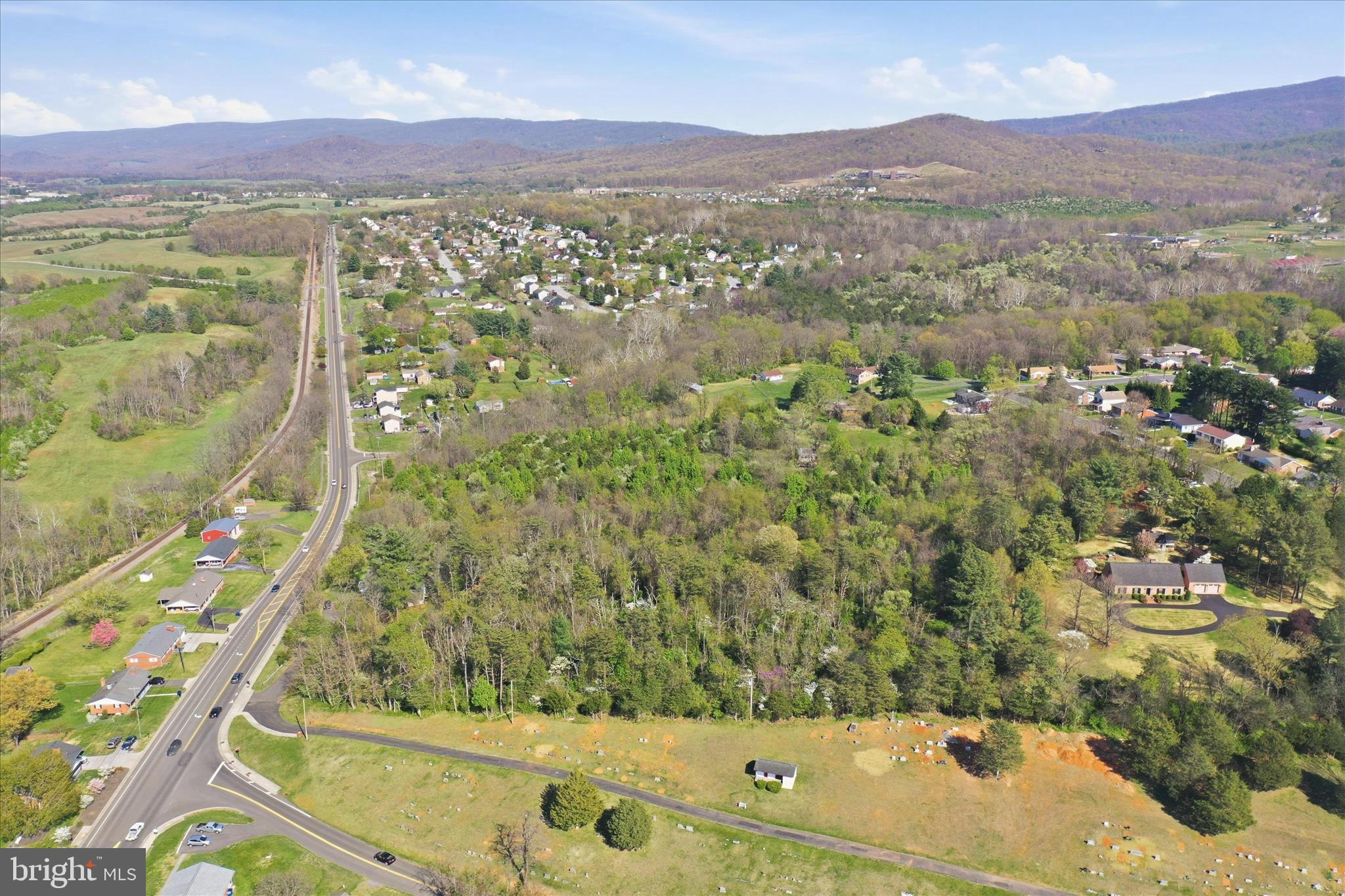 Creek Road Front Royal, VA 22630 - Photo 13 of 23 a view of a city with mountain