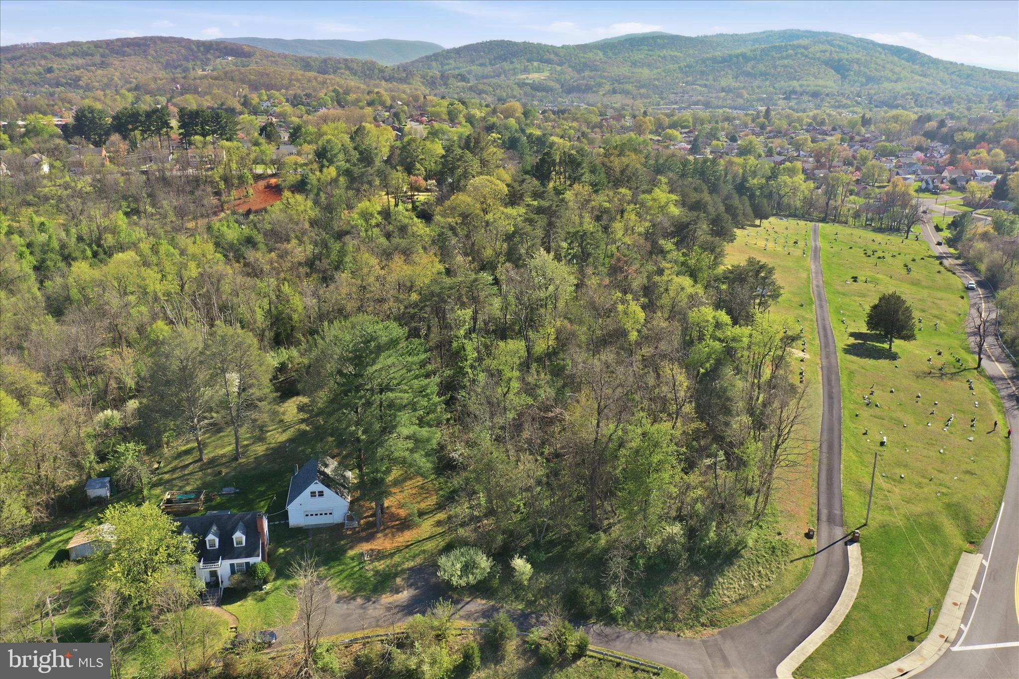 Creek Road Front Royal, VA 22630 - Photo 17 of 23 an aerial view of a residential houses covered in trees