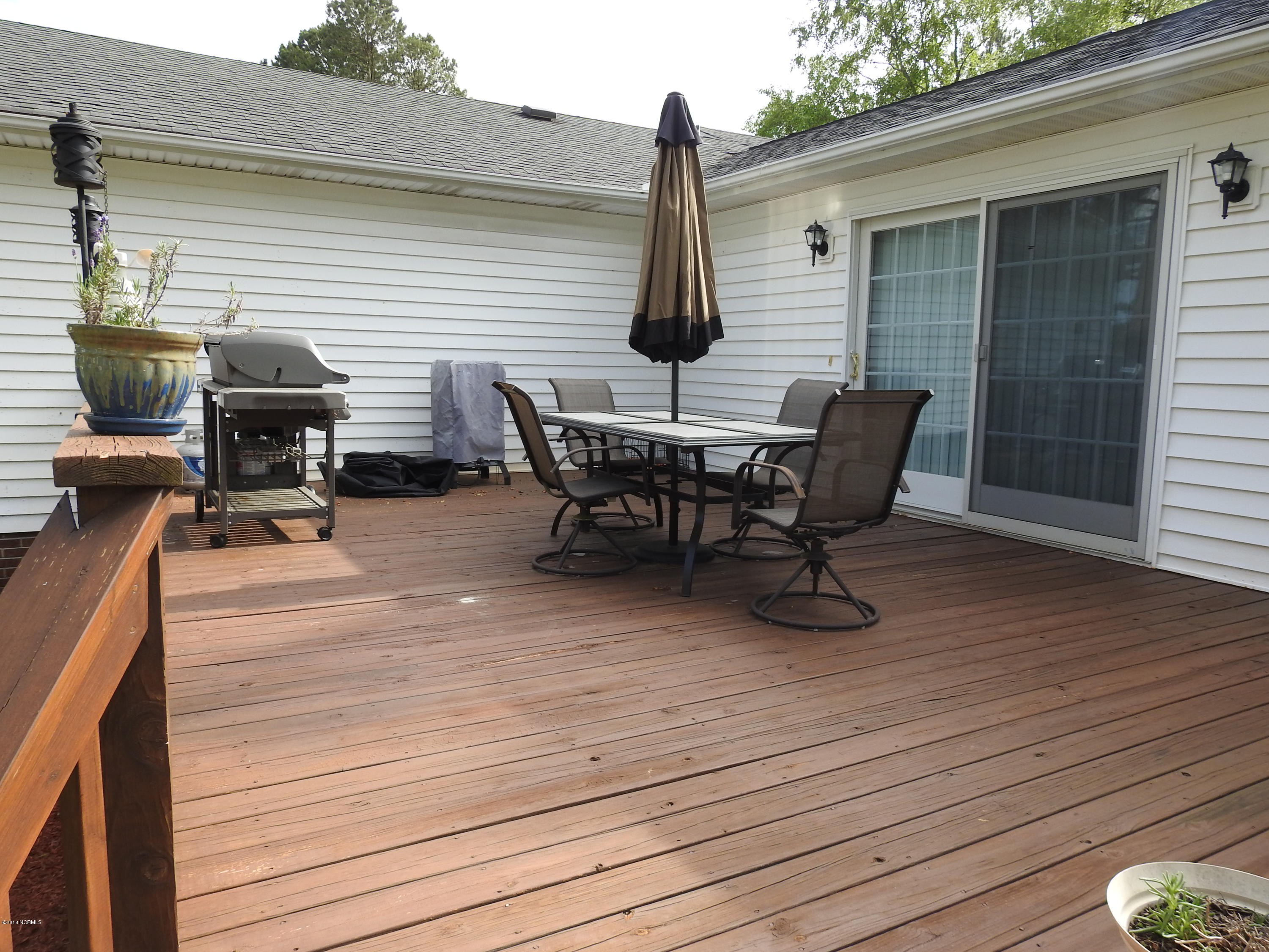 3865 Edwards Road Grimesland, NC 27837 - Photo 31 of 38 Large Deck