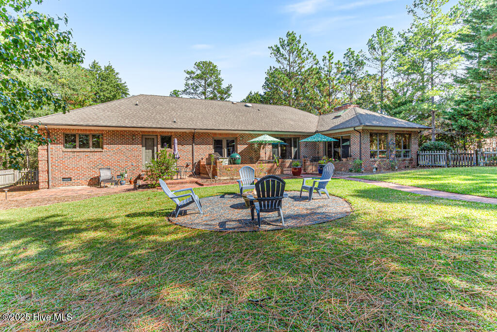75 Harlow Road Pinehurst, NC 28374 - Photo 28 of 41 View to the back of the house