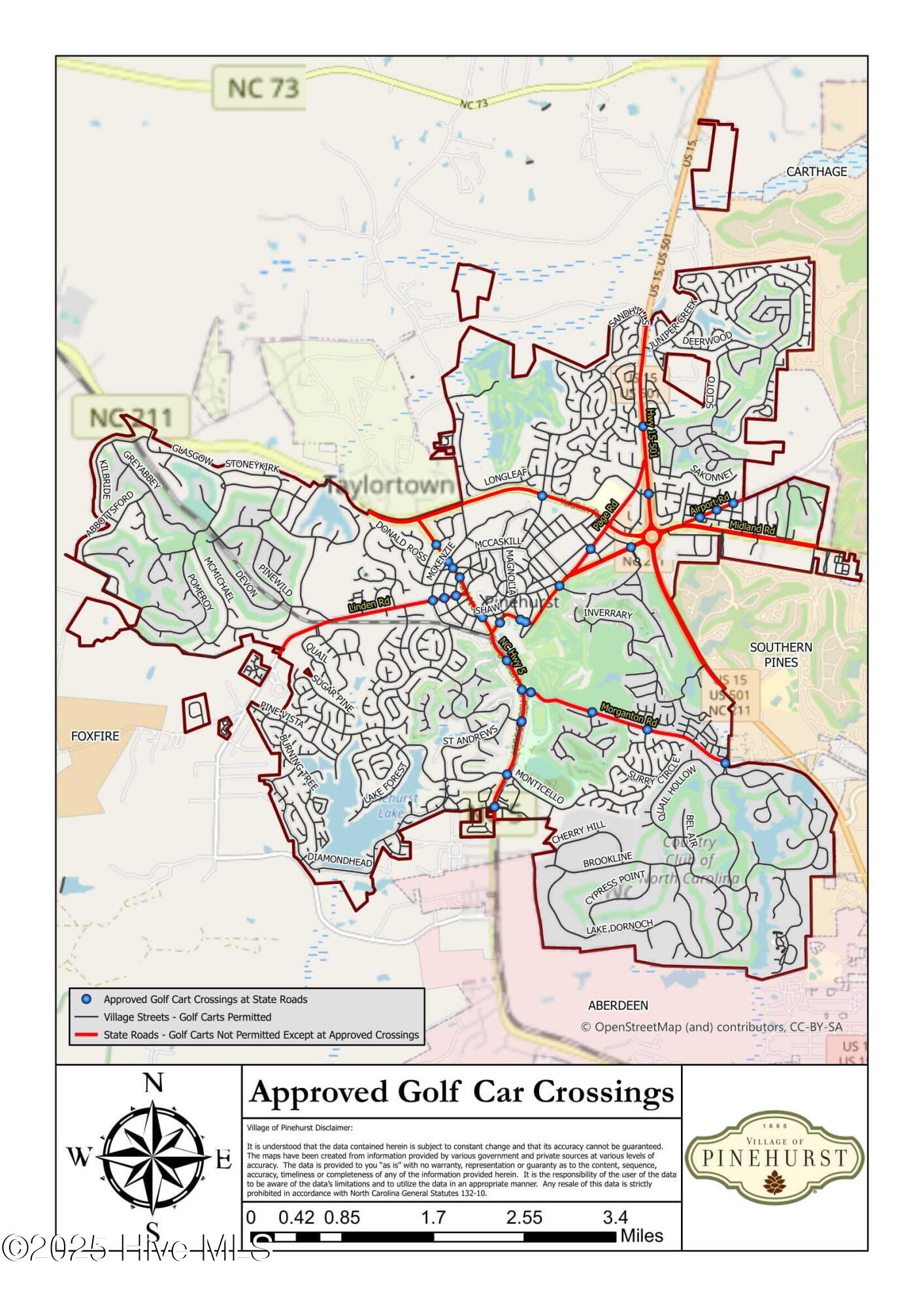 75 Harlow Road Pinehurst, NC 28374 - Photo 36 of 41 Golf Cart Crossing, VOP