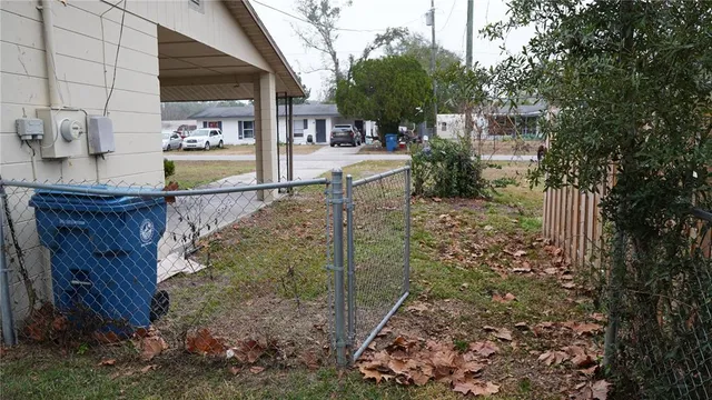 a view of outdoor space and yard