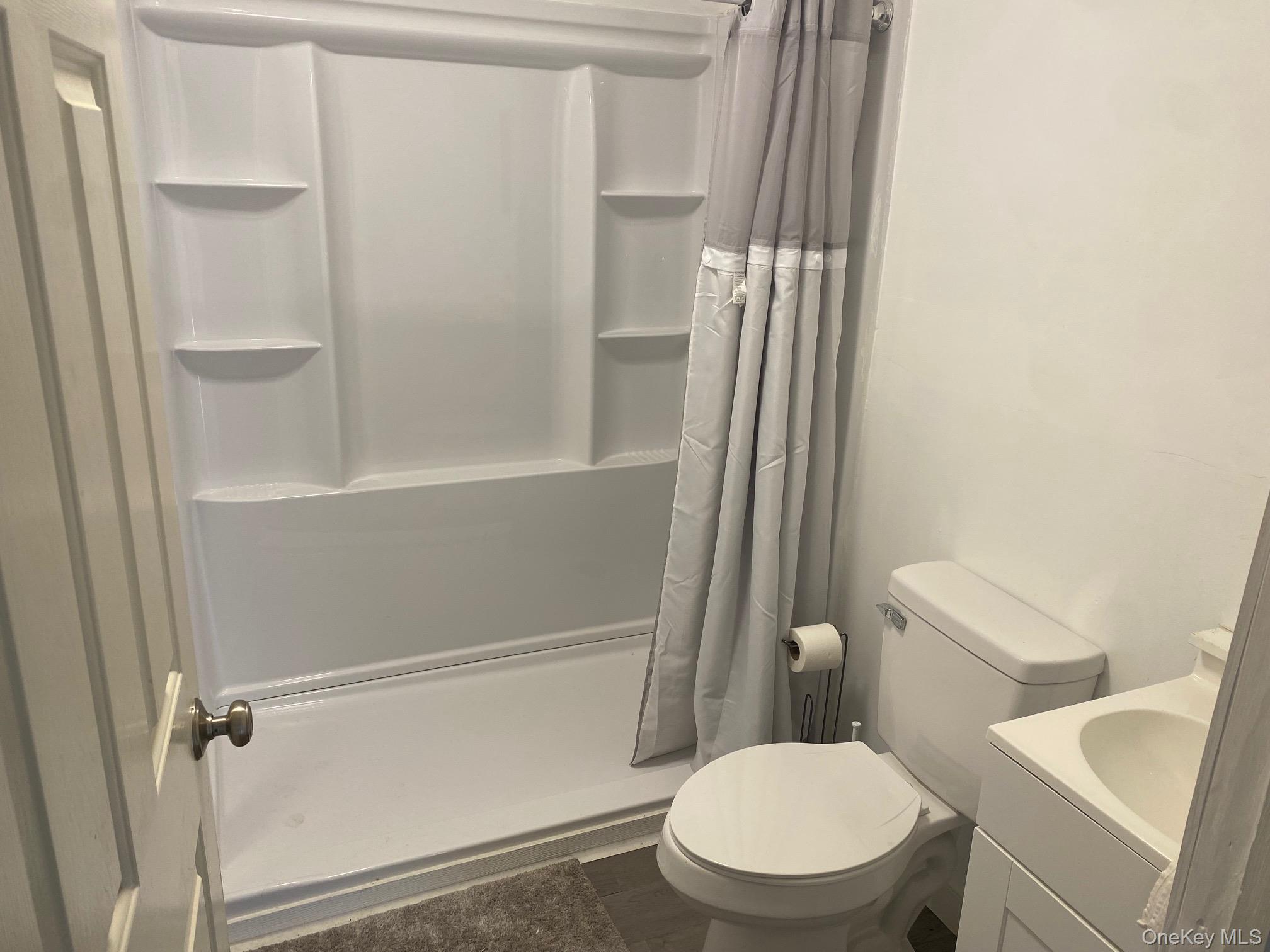 3 Burr Road Cochecton, NY 12726 - Photo 4 of 13 a white toilet sitting next to a shower