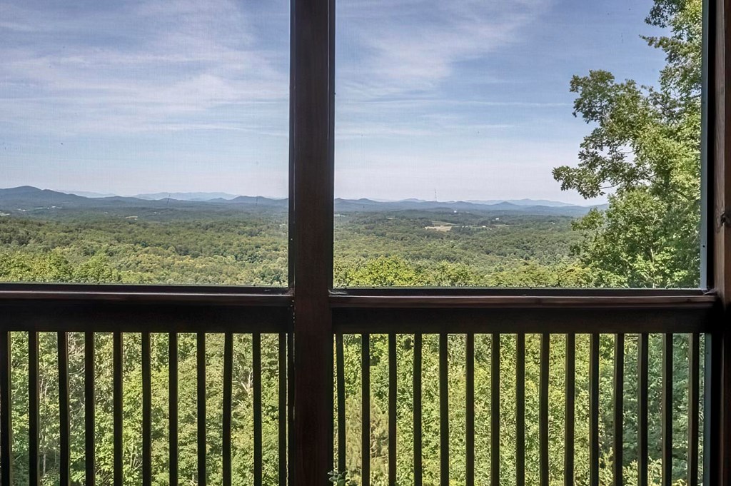 1722 Sun Rock Mountain Road Blue Ridge, GA 30513 - Photo 37 of 67 a city view from a balcony
