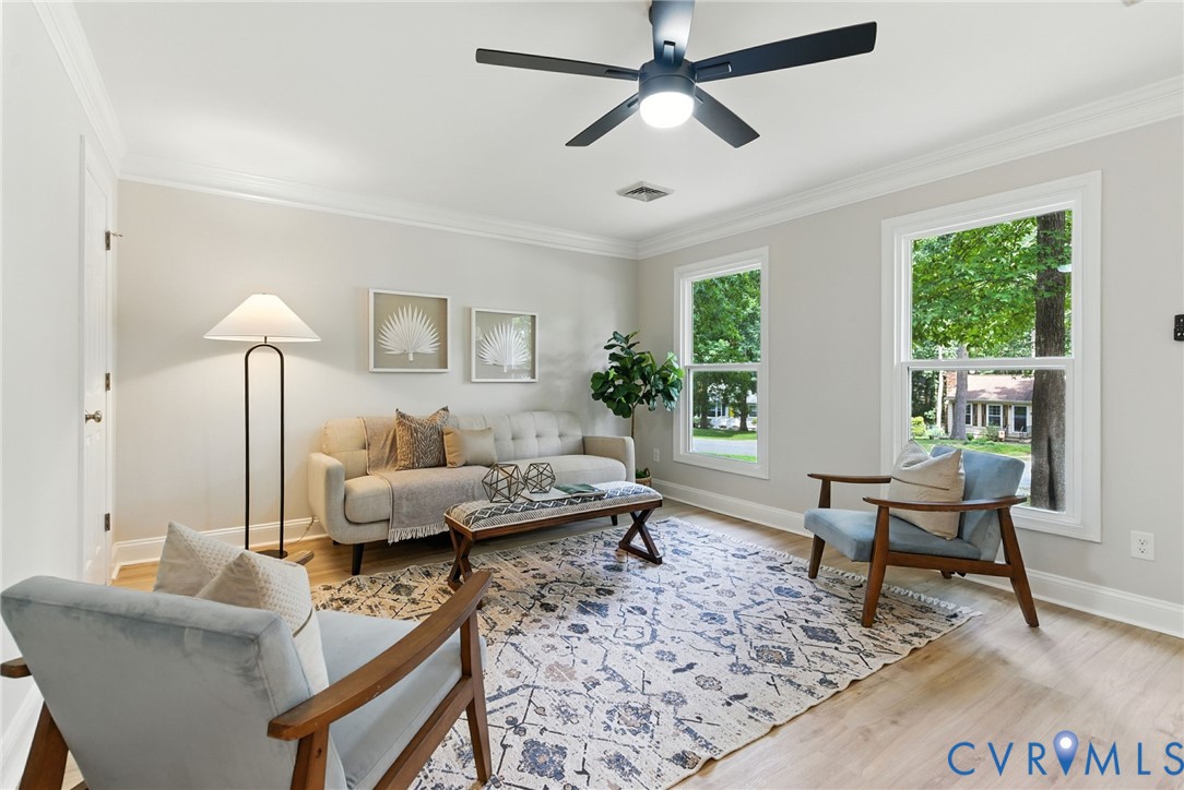 5430 Solaris Drive Chesterfield, VA 23832 - Photo 3 of 15 a living room with furniture and a large window