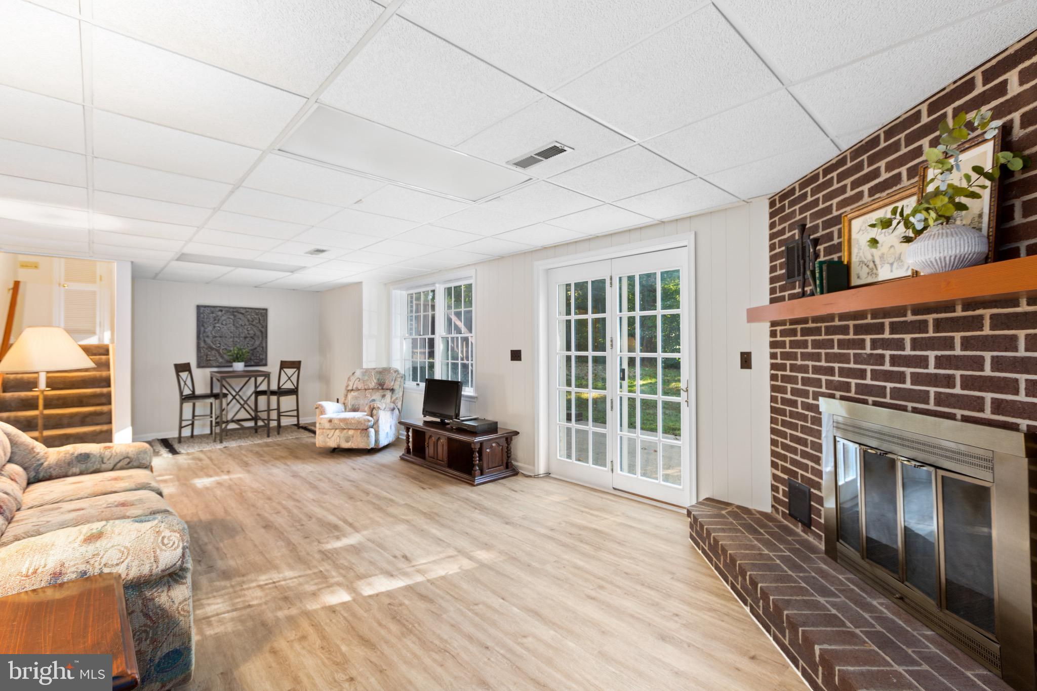 14182 Tower Road Unionville, VA 22567 - Photo 38 of 55 Family - Rec Room with Fireplace