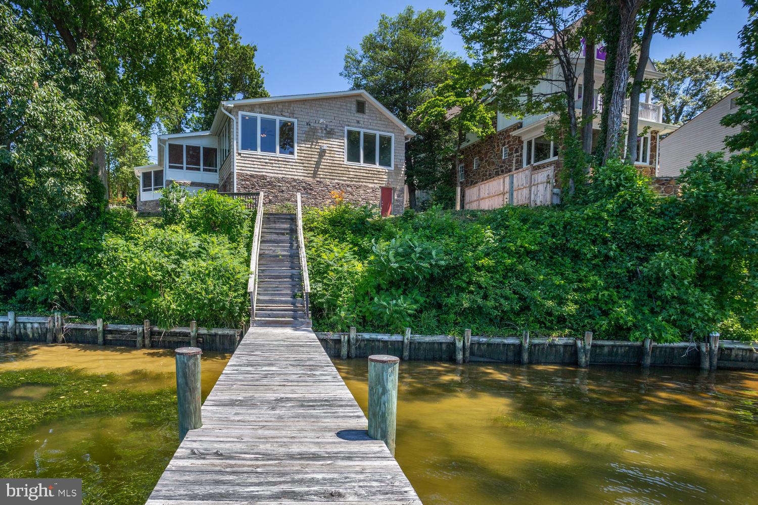 223 Long Point Road Crownsville, MD 21032 - Photo 41 of 41 View of the House from the Pier