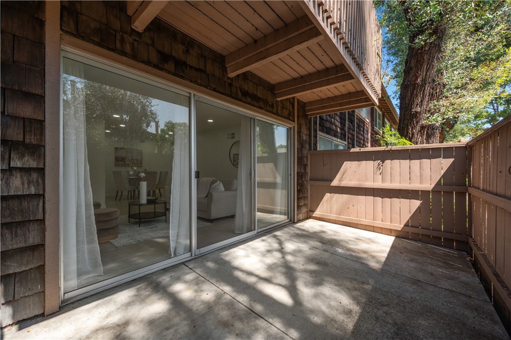 1044 Cabrillo Park Drive, Unit B Santa Ana, CA 92701 - Photo 28 of 49 a view of backyard with small cabin
