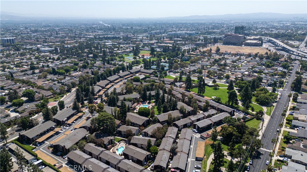 1044 Cabrillo Park Drive, Unit B Santa Ana, CA 92701 - Photo 47 of 49 an aerial view of multiple house