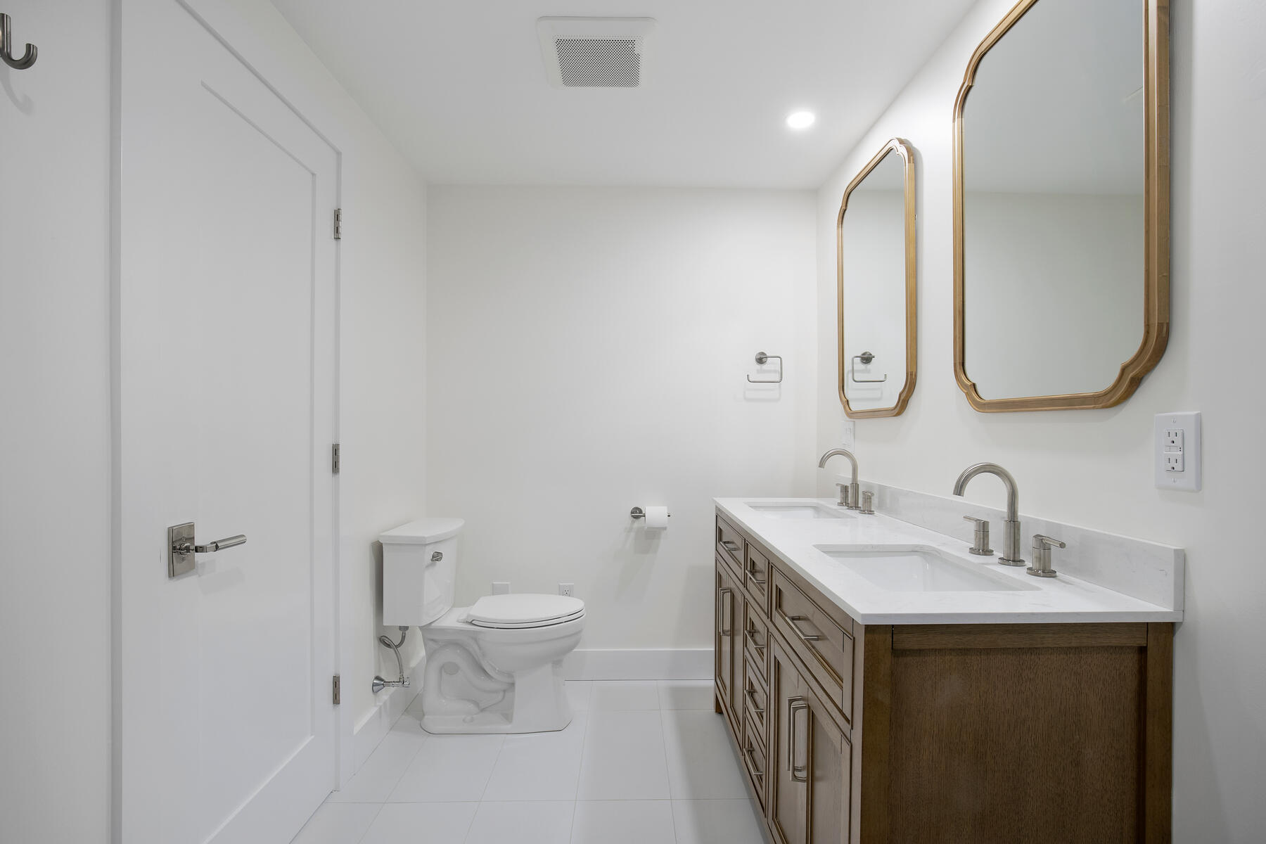42 Sandy Valley Road Marstons Mills, MA 02648 - Photo 29 of 43 a bathroom with a double vanity sink toilet and a mirror