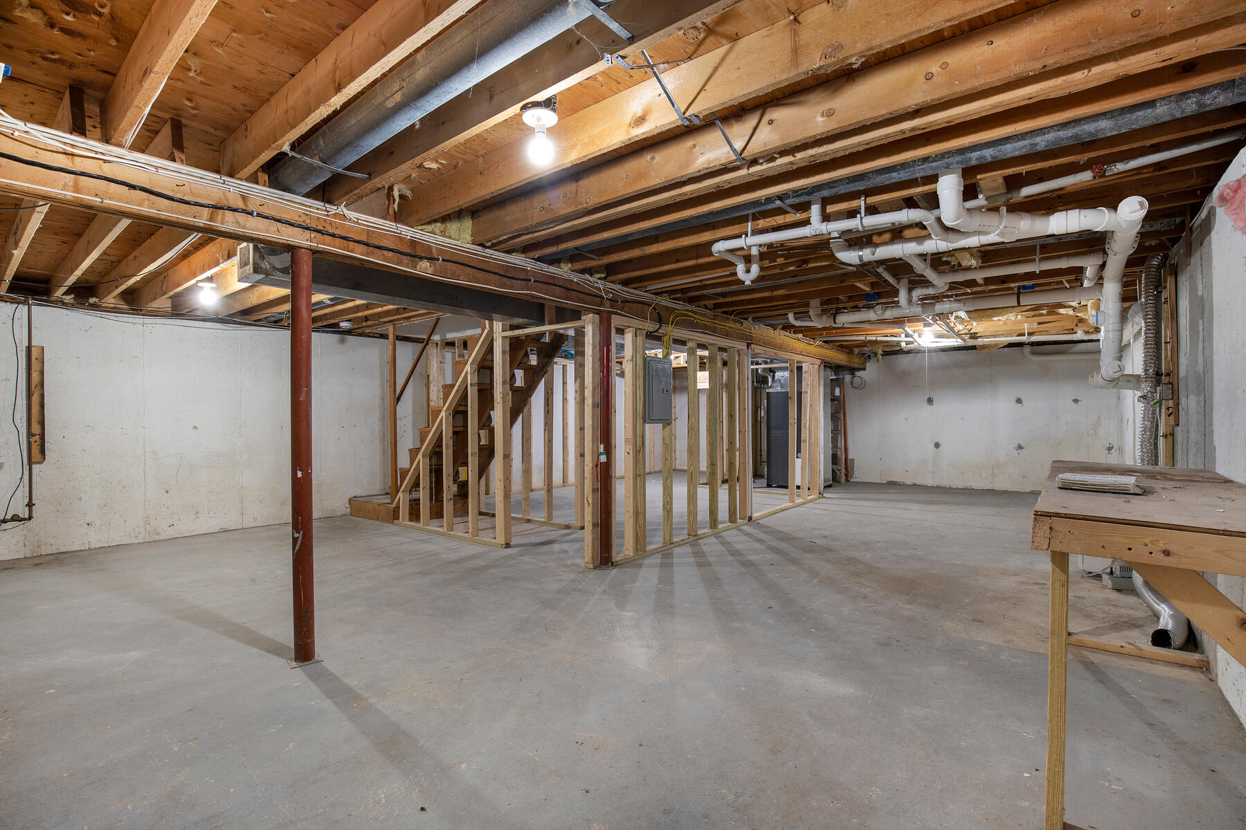 42 Sandy Valley Road Marstons Mills, MA 02648 - Photo 41 of 43 a view of an empty room with wooden walls