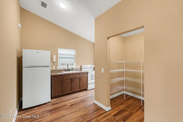 a room with storage and utility