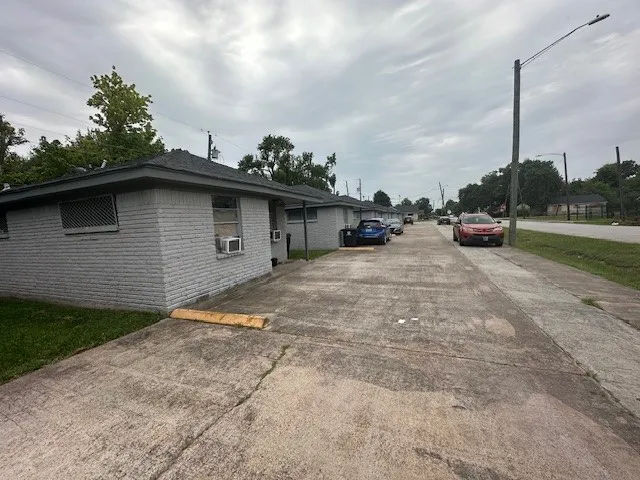 a view of a house with a patio