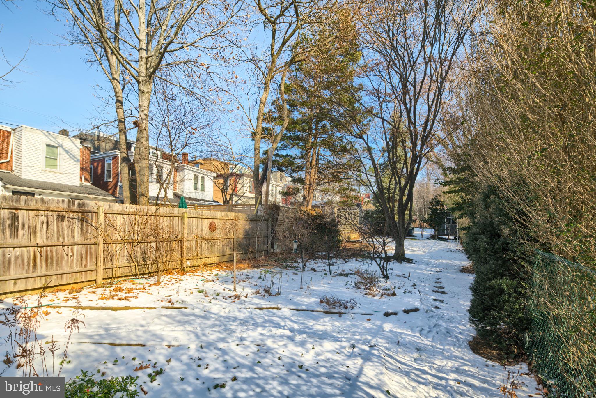 7019 Cresheim Road Philadelphia, PA 19119 - Photo 25 of 30 View of backyard from sun porch