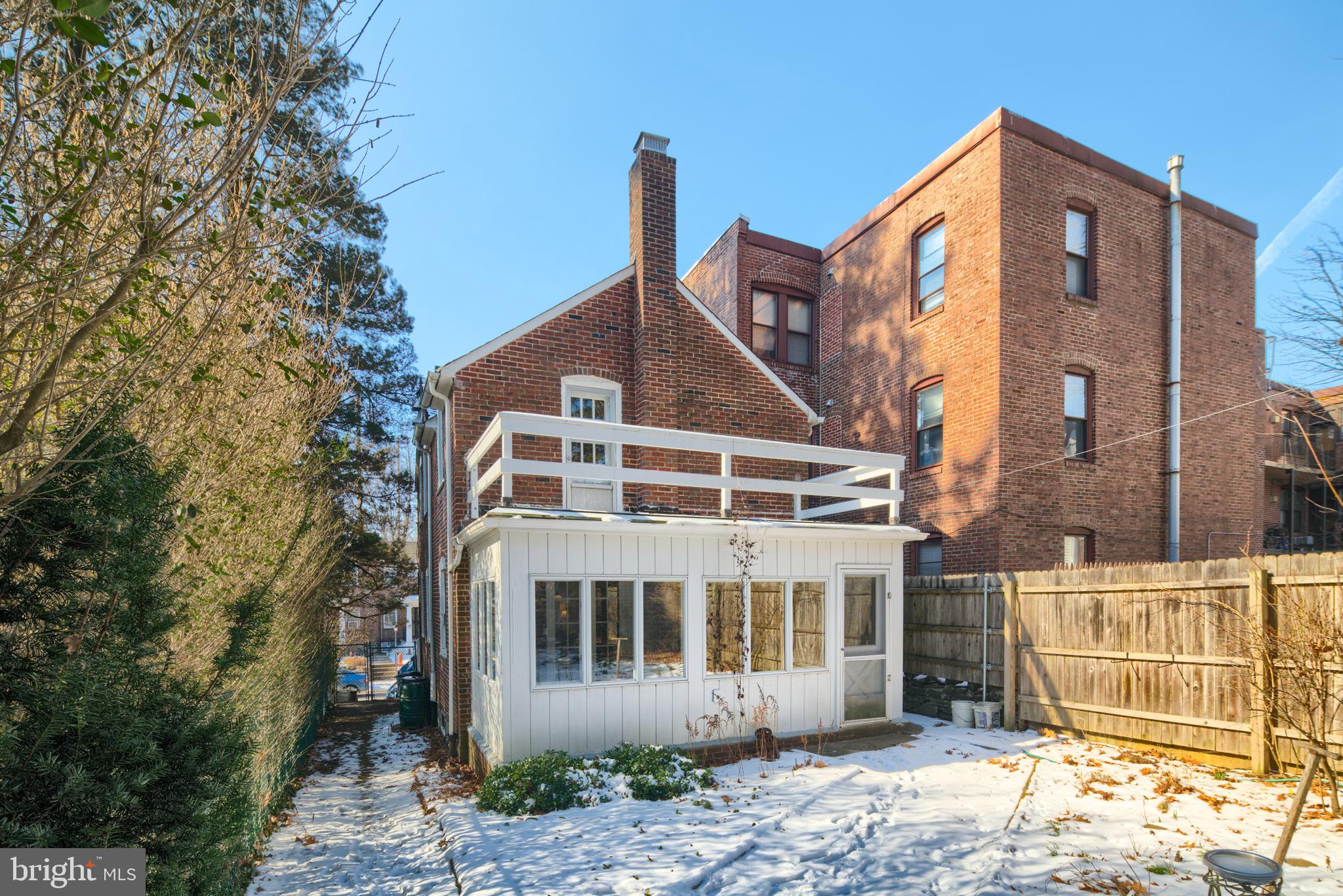 7019 Cresheim Road Philadelphia, PA 19119 - Photo 26 of 30 View of house from backyard