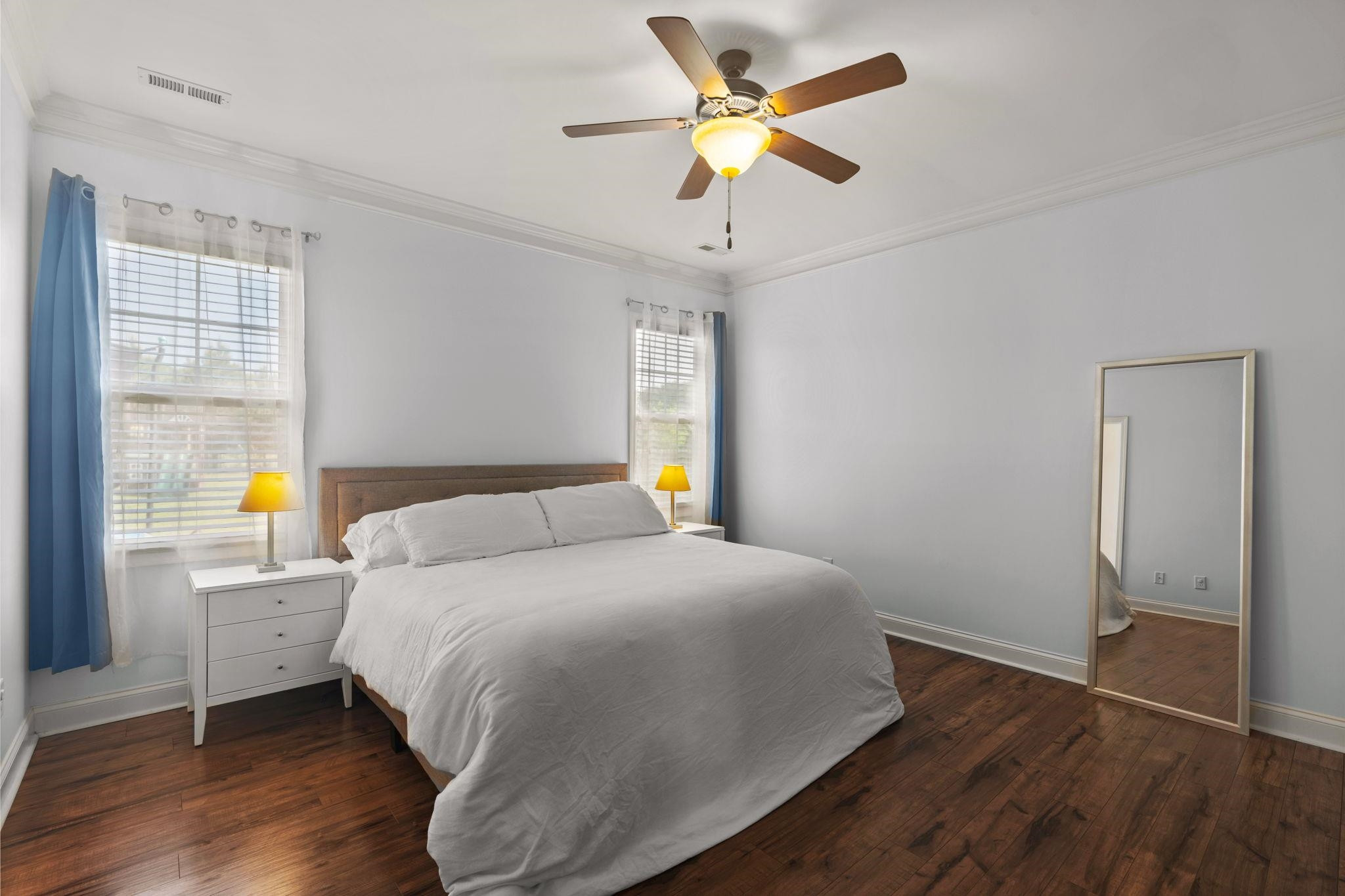 139 Torchie Drive Selma, NC 27576 - Photo 18 of 49 a bedroom with a bed and a window