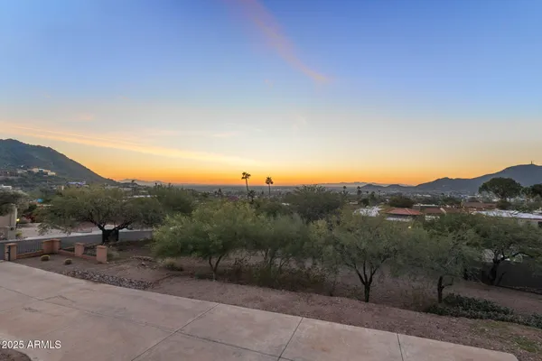 a view of room with garage