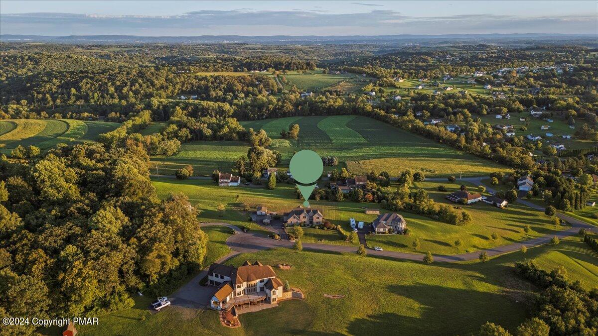 3209 Crest Vue Circle Danielsville, PA 18038 - Photo 11 of 95 an aerial view of a house with a ocean view