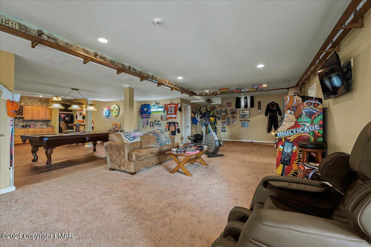 3209 Crest Vue Circle Danielsville, PA 18038 - Photo 81 of 95 a room with gym equipment and a table