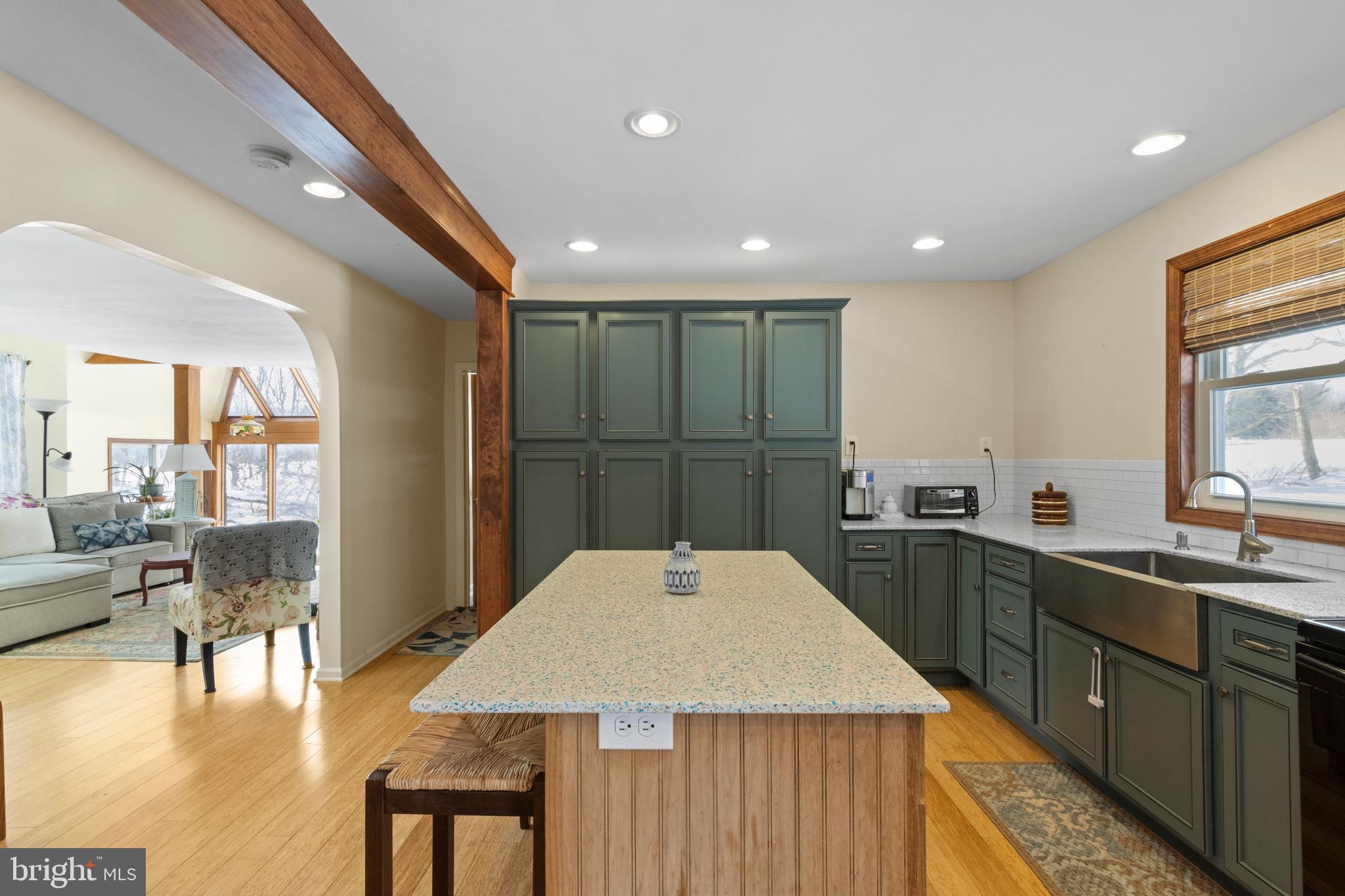 4590 New Hope Road New Hope, PA 18938 - Photo 8 of 47 Updated kitchen with large pantry area